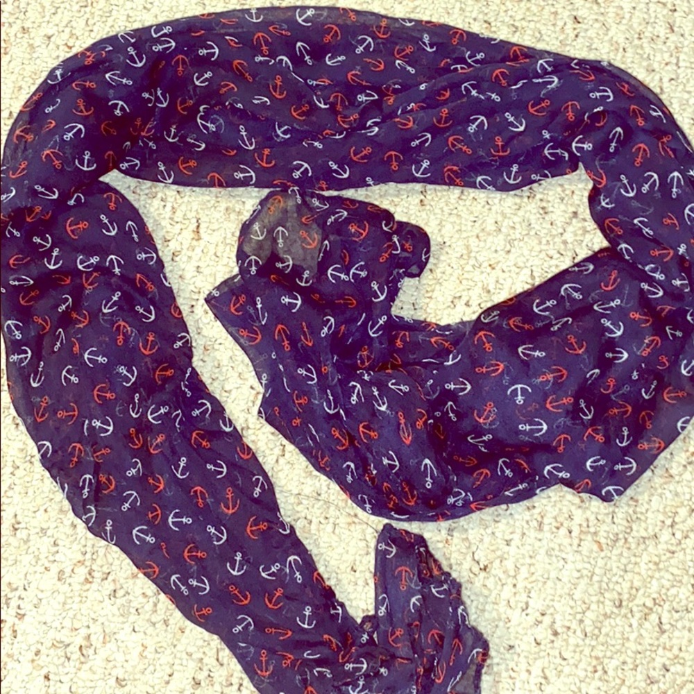 Sheer Anchor scarf -wrap